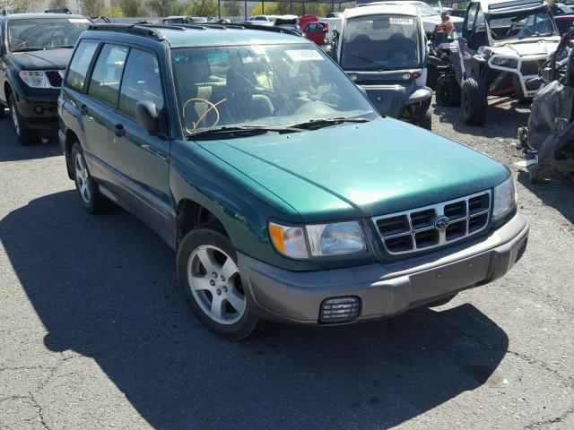 JF1SF6551XH701629 - 1999 SUBARU FORESTER S GREEN photo 1