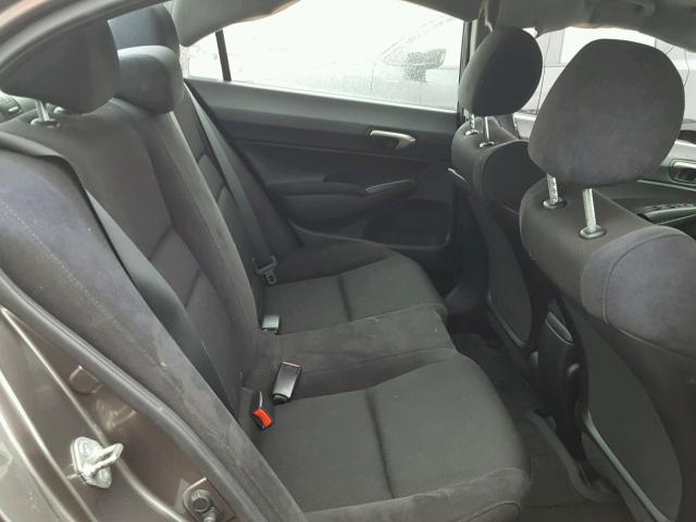 19XFA1F61BE029736 - 2011 HONDA CIVIC LX-S Boz foto 6