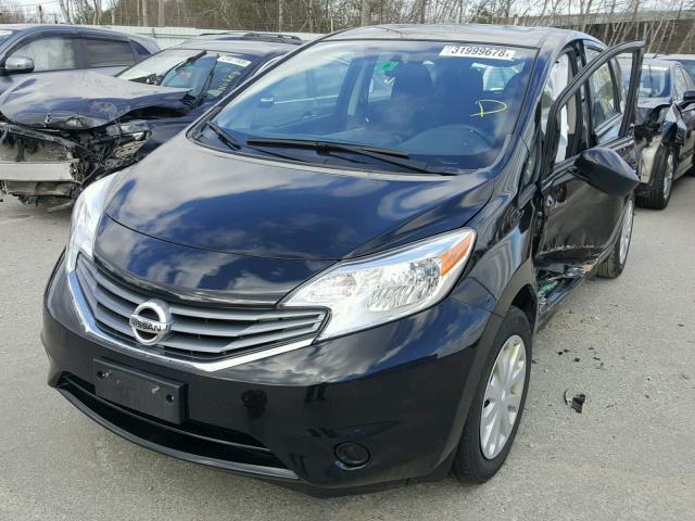 3N1CE2CP7FL366426 - 2015 NISSAN VERSA NOTE BLACK photo 2