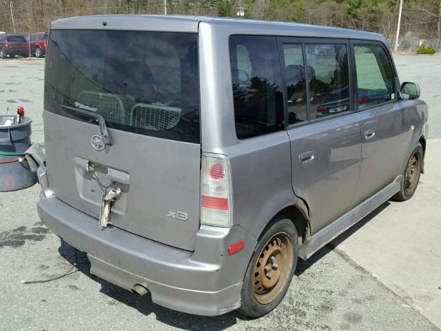 JTLKT334450198612 - 2005 TOYOTA SCION XB TAN photo 4
