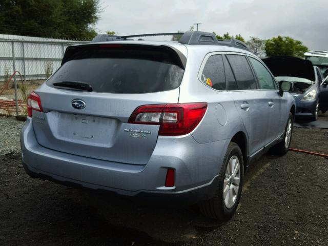 4S4BSADCXF3229317 - 2015 SUBARU OUTBACK 2. SILVER photo 4