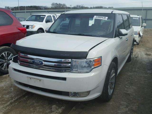 2FMGK5CC5BBD04773 - 2011 FORD FLEX SEL Սպիտակ լուսանկար 2
