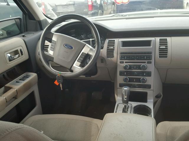 2FMGK5CC5BBD04773 - 2011 FORD FLEX SEL Սպիտակ լուսանկար 9