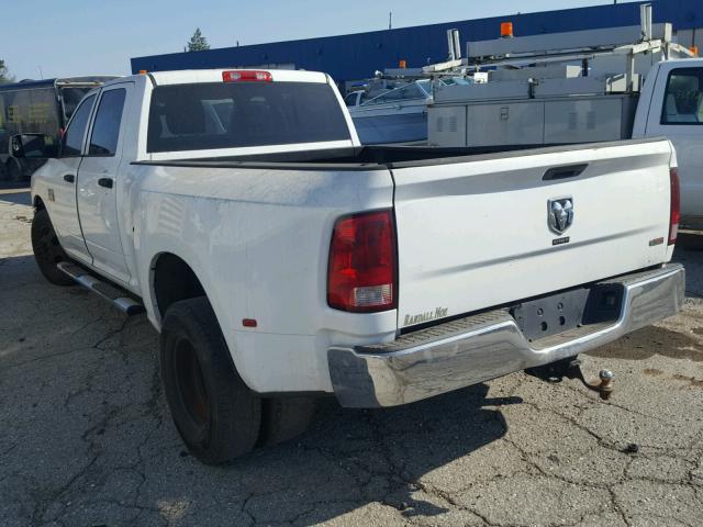 3C63DPGL7CG258081 - 2012 DODGE RAM 3500 S WHITE photo 3