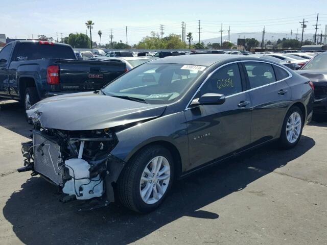 1G1ZF5SU9JF148156 - 2018 CHEVROLET MALIBU HYB 黑色 照片 2