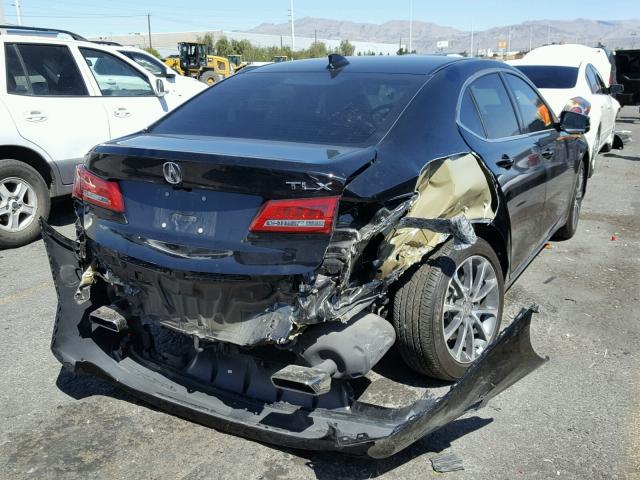 19UUB2F38JA008353 - 2018 ACURA TLX BLACK photo 4