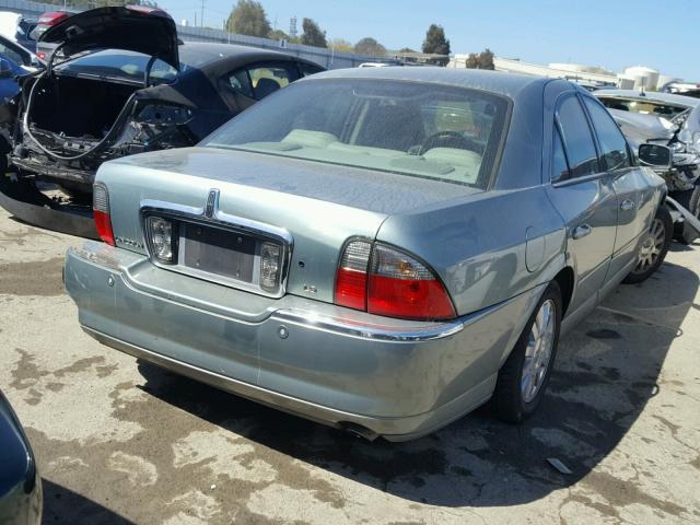 1LNHM86S64Y673120 - 2004 LINCOLN LS GREEN photo 4