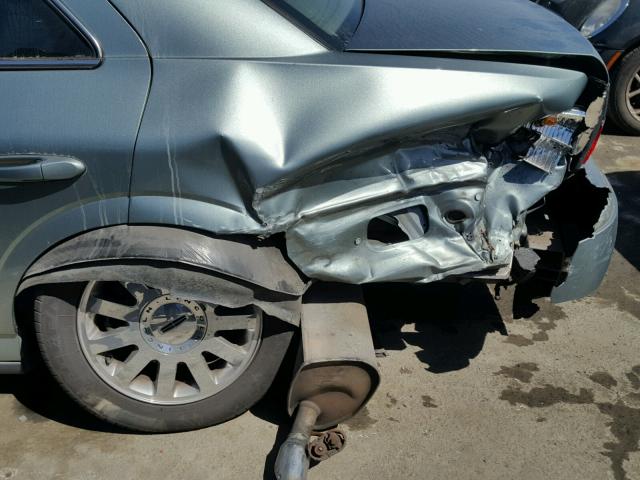 1LNHM86S64Y673120 - 2004 LINCOLN LS GREEN photo 9