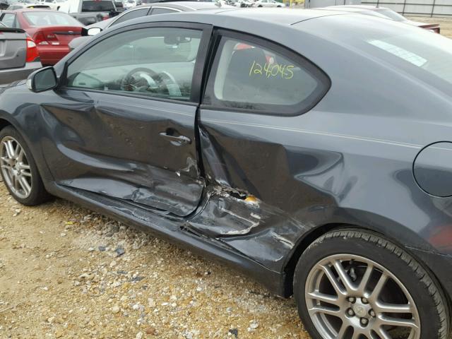 JTKDE177960130341 - 2006 TOYOTA SCION TC 灰色 照片 10