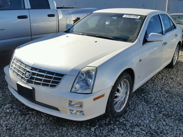 1G6DW677760216798 - 2006 CADILLAC STS WHITE photo 2