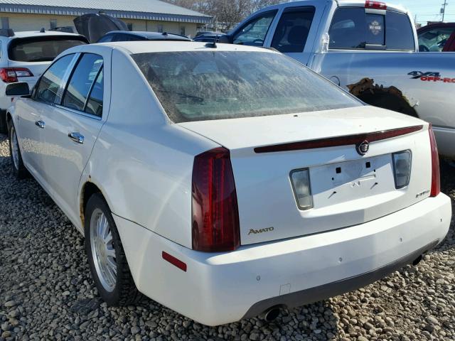 1G6DW677760216798 - 2006 CADILLAC STS WHITE photo 3