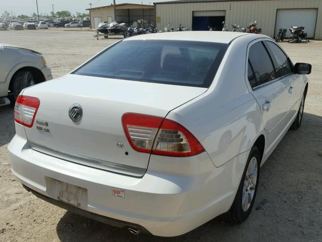 3MEFM07146R612898 - 2006 MERCURY MILAN WHITE photo 4