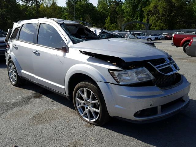 3D4PG3FG0BT515525 - 2011 DODGE JOURNEY CR SILVER photo 1