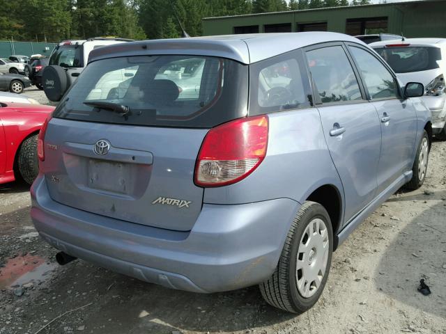 2T1KR32EX4C306093 - 2004 TOYOTA COROLLA MA BLUE photo 4