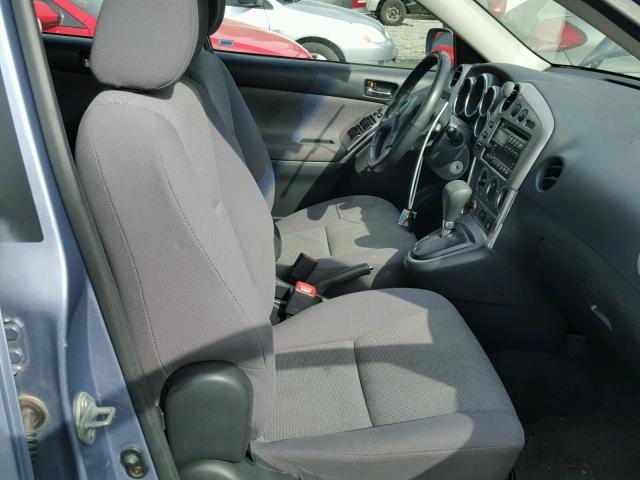 2T1KR32EX4C306093 - 2004 TOYOTA COROLLA MA BLUE photo 5