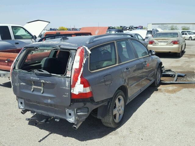 YV1MJ682172272041 - 2007 VOLVO V50 T5 CHARCOAL photo 4