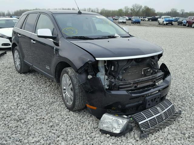 2LMDU68C69BJ05547 - 2009 LINCOLN MKX BLACK photo 1