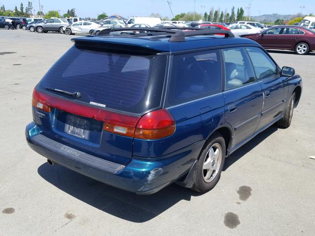 4S3BK6359S6346450 - 1995 SUBARU LEGACY L/O GREEN photo 4