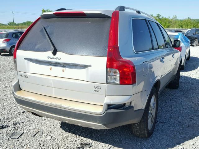 YV4CZ852071379417 - 2007 VOLVO XC90 V8 SILVER photo 4