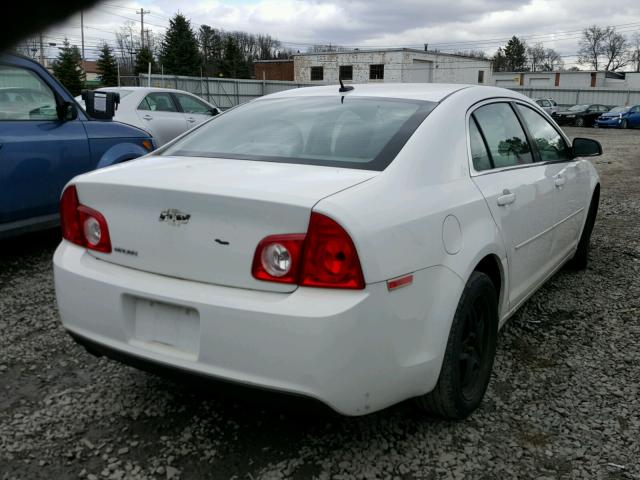 1G1ZB5E10BF391501 - 2011 CHEVROLET MALIBU LS თეთრი ფოტო 4