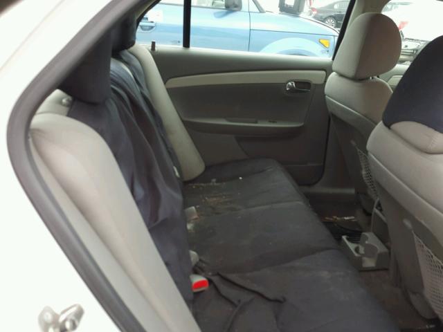 1G1ZB5E10BF391501 - 2011 CHEVROLET MALIBU LS თეთრი ფოტო 6