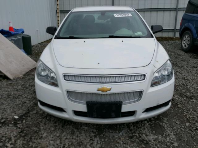 1G1ZB5E10BF391501 - 2011 CHEVROLET MALIBU LS თეთრი ფოტო 9