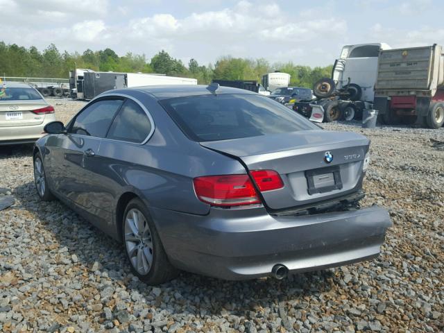 WBAWC73588E065921 - 2008 BMW 335 XI GRAY photo 3