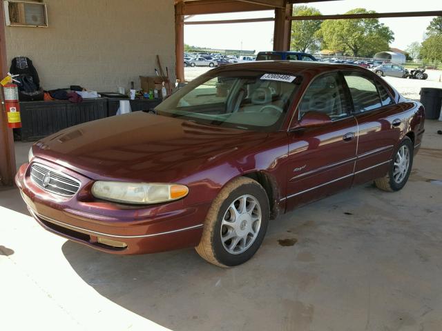2G4WB52K8X1421541 - 1999 BUICK REGAL LS 栗色 照片 2