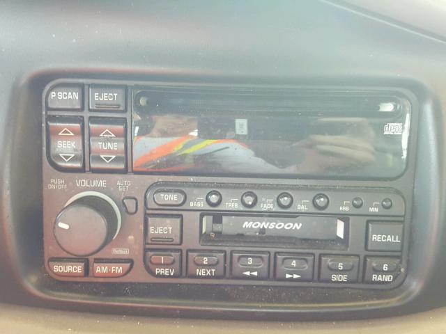 2G4WB52K8X1421541 - 1999 BUICK REGAL LS 栗色 照片 9