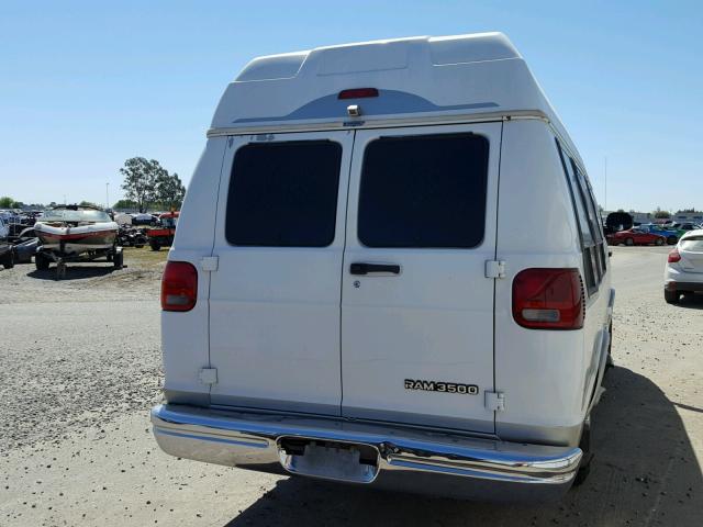 2B6KB31Z42K123047 - 2002 DODGE RAM VAN B3 WHITE photo 4