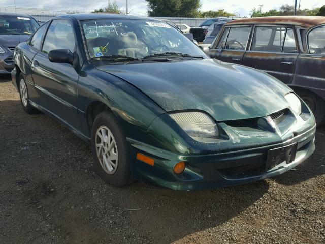 1G2JB124127127312 - 2002 PONTIAC SUNFIRE SE GREEN photo 1