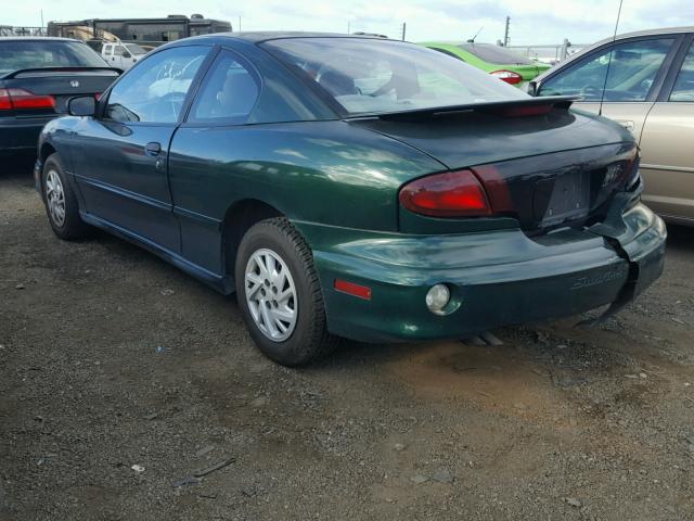 1G2JB124127127312 - 2002 PONTIAC SUNFIRE SE GREEN photo 3