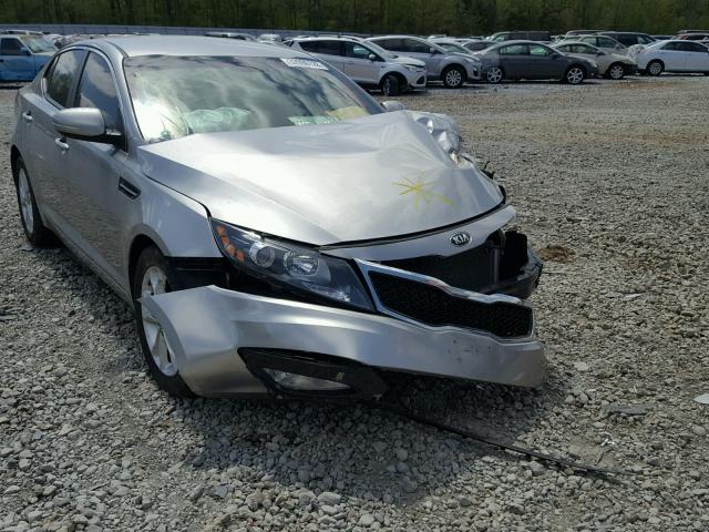 5XXGN4A7XDG105538 - 2013 KIA OPTIMA EX SILVER photo 1