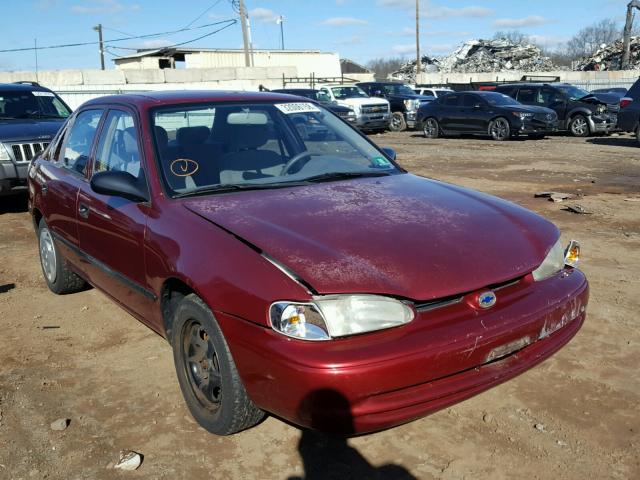 1Y1SK5289YZ436237 - 2000 CHEVROLET GEO PRIZM RED photo 1