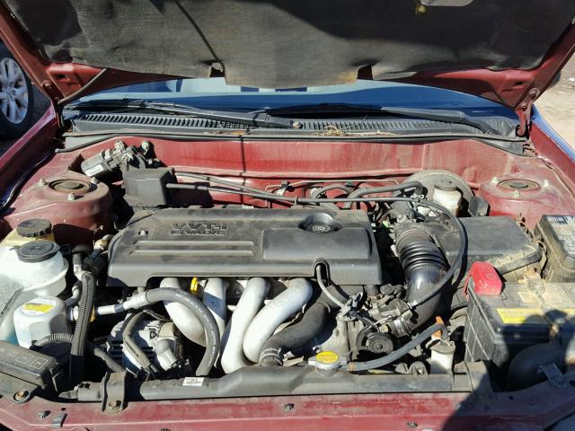 1Y1SK5289YZ436237 - 2000 CHEVROLET GEO PRIZM 红色 照片 7