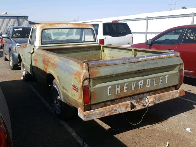 CE140S120418 - 1970 CHEVROLET PICK UP GREEN photo 3