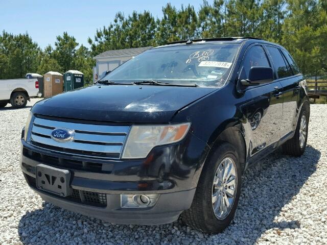 2FMDK39C97BA58252 - 2007 FORD EDGE SEL P BLACK photo 2