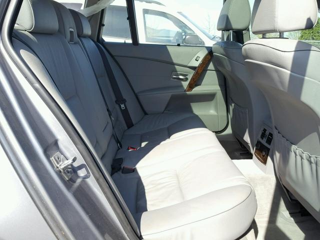 WBANN73596CN02016 - 2006 BMW 530 XIT SILVER photo 6