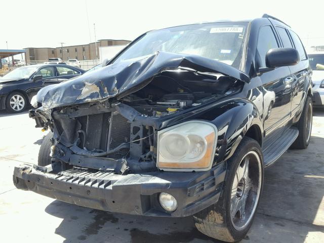 1D4HD58D05F550723 - 2005 DODGE DURANGO LI BLACK photo 2