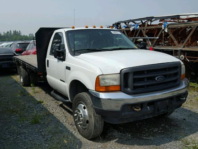 1FDAF56F51EC30225 - 2001 FORD F550 SUPER WHITE photo 1