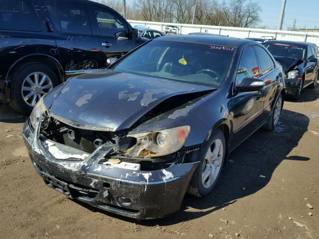 JH4KB165X5C015590 - 2005 ACURA RL BLACK photo 2