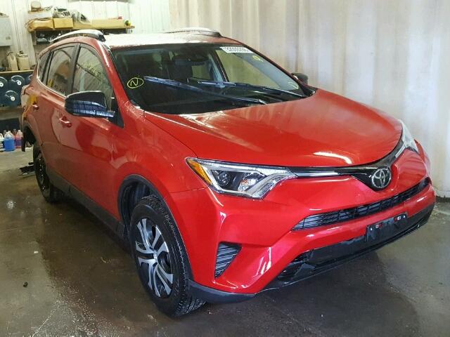 JTMBFREV3HJ131039 - 2017 TOYOTA RAV4 LE RED photo 1