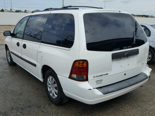 2FMZA51473BB17673 - 2003 FORD WINDSTAR L WHITE photo 3