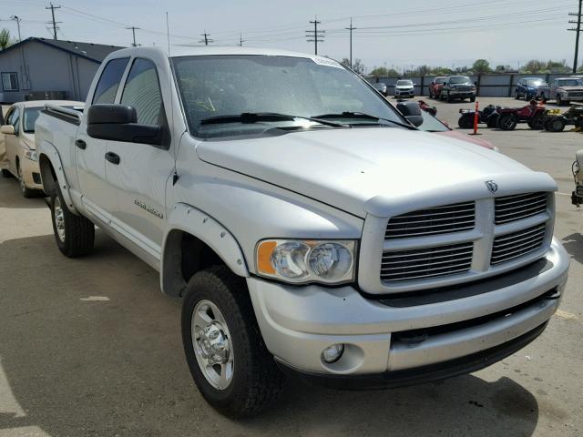 3D7KS28C75G821845 - 2005 DODGE RAM 2500 S SILVER photo 1