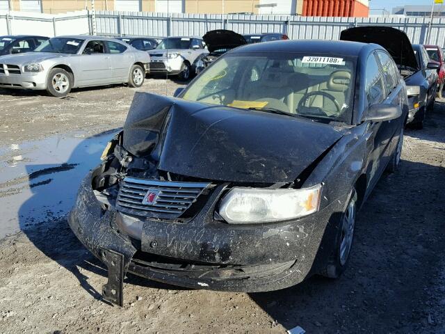 1G8AJ55F97Z187525 - 2007 SATURN ION LEVEL BLACK photo 2