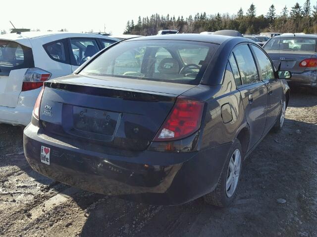 1G8AJ55F97Z187525 - 2007 SATURN ION LEVEL BLACK photo 4