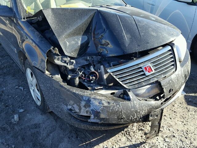 1G8AJ55F97Z187525 - 2007 SATURN ION LEVEL BLACK photo 9