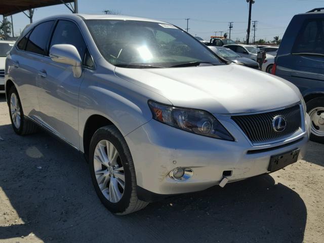 JTJZB1BAXA2003049 - 2010 LEXUS RX 450 SILVER photo 1