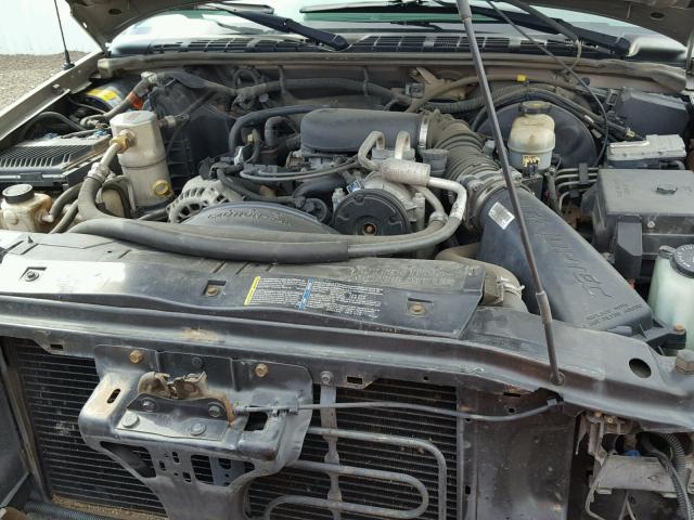 1GTDT19W7Y8257305 - 2000 GMC SONOMA SILVER photo 7