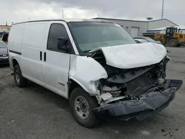 1GCGG25V361104124 - 2006 CHEVROLET EXPRESS G2 WHITE photo 1